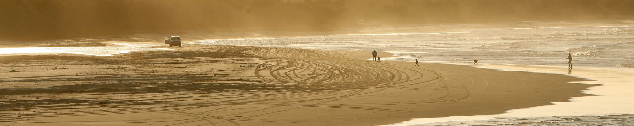 Flinders beach hazy shot